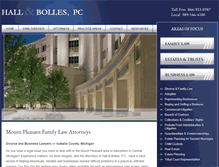 Tablet Screenshot of hallandlewis.com